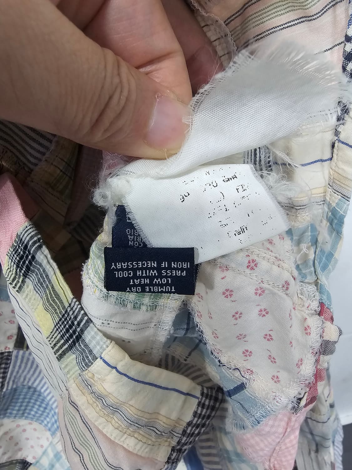 폴로 랄프로렌 패치워크 셔츠 상품이미지4