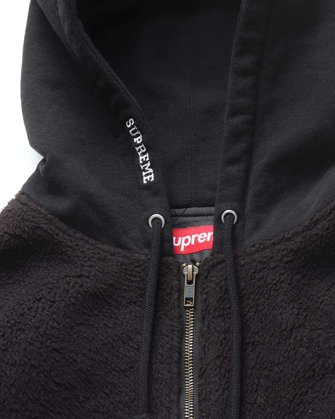 슈프림 Supreme Fleece Zip Up Hooded Shirt 상품이미지6