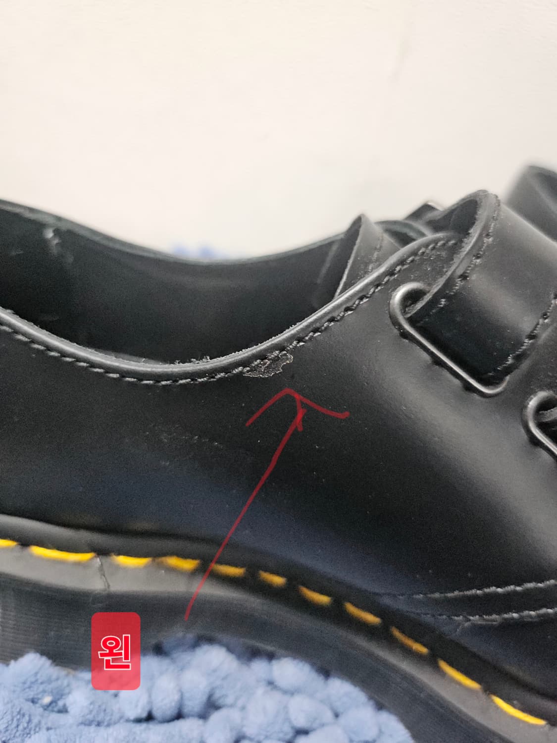 닥터마틴 버클 스트랩 플랫폼 슈즈 EU  38 상품이미지7