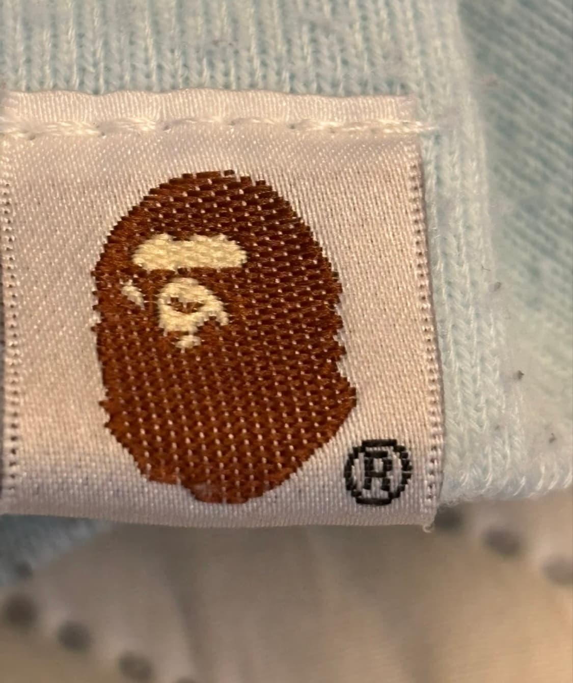 베이프 ABC 카모 샤크 풀 집 후드 블루 (정품)급처 상품이미지4