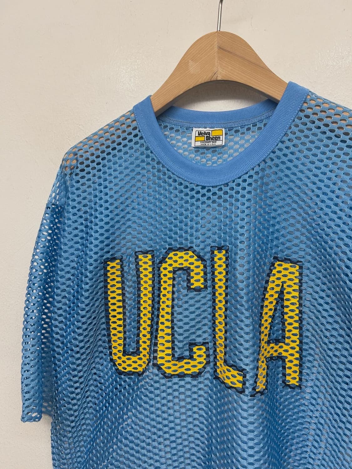 90s Velva Sheen UCLA 메쉬 저지 상품이미지1