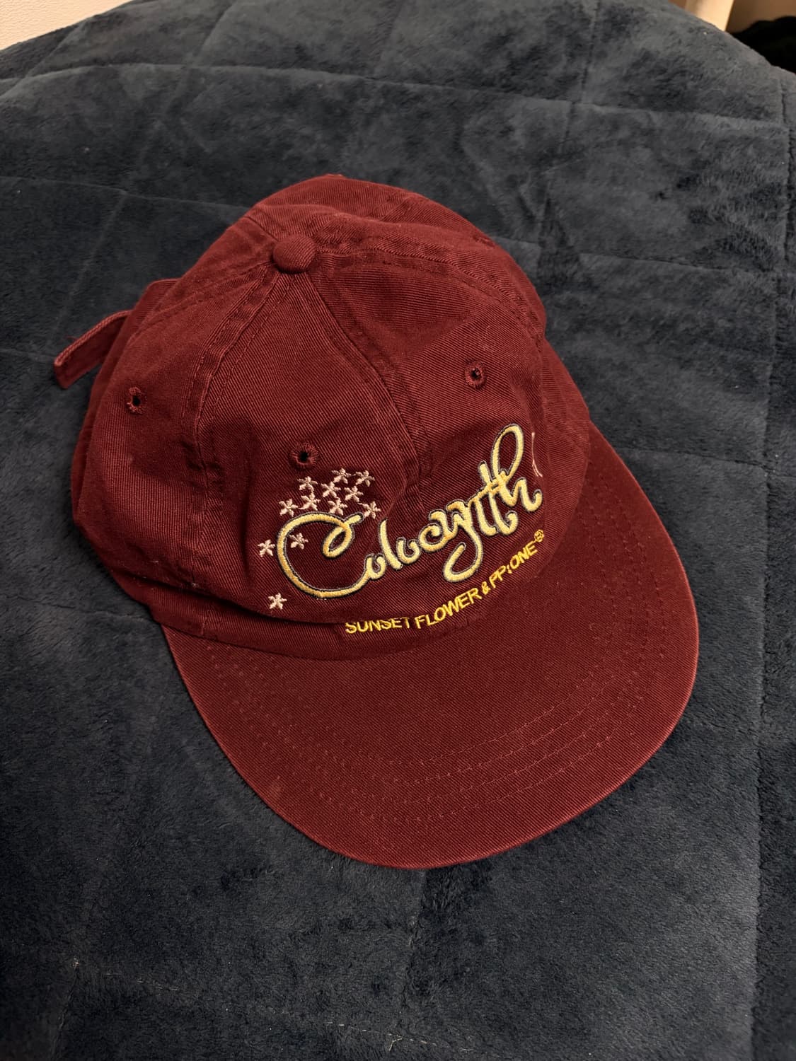 빈티지 레드 스냅백 모자  상품이미지1