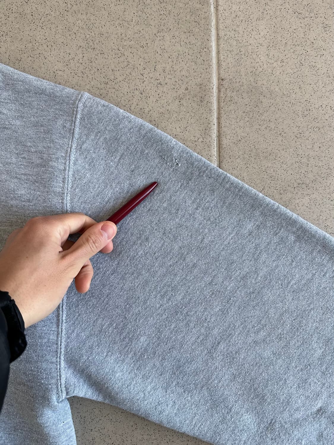 90s 빈티지 러셀 후드집업 그레이 L 상품이미지6