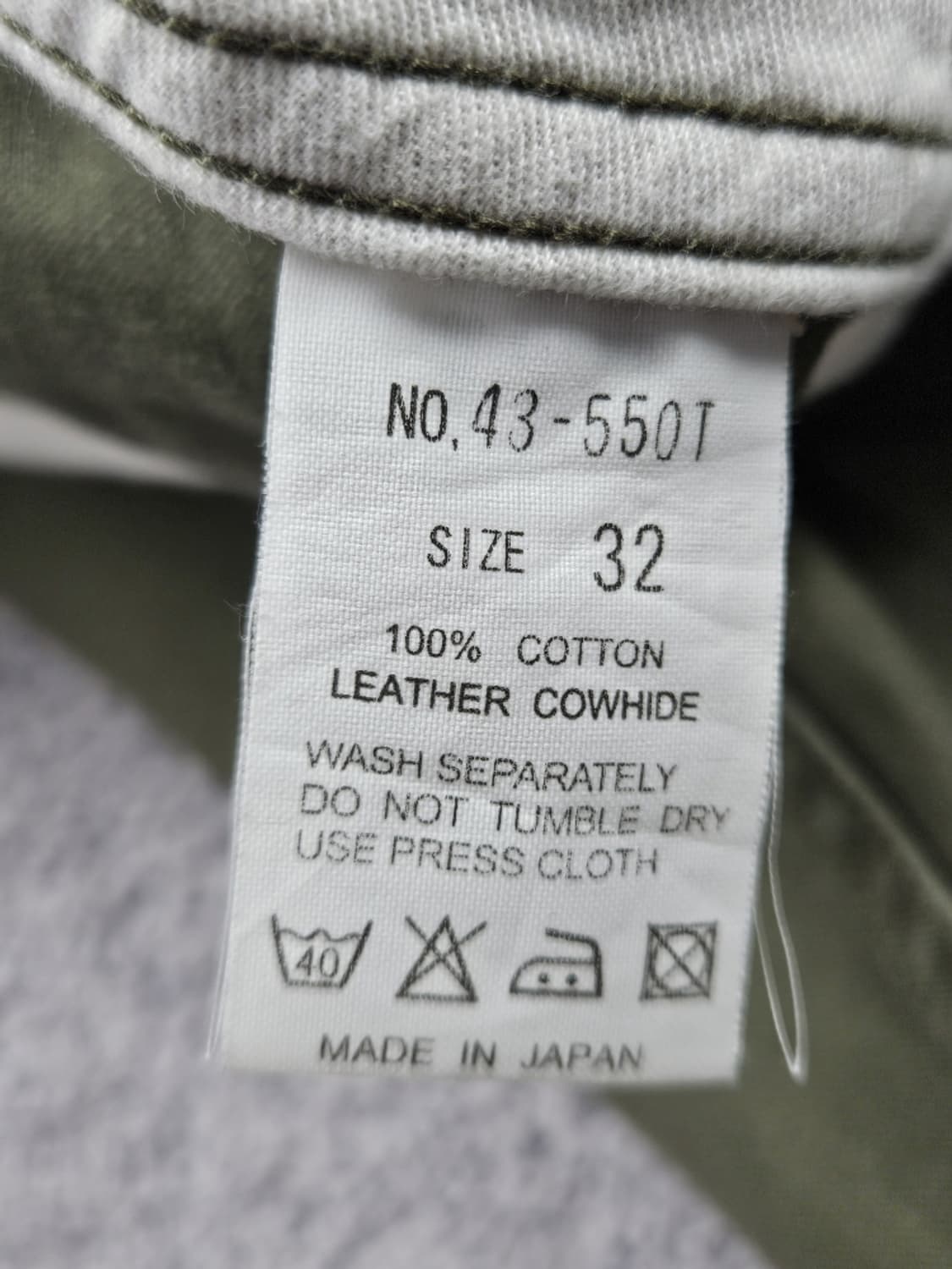 스펠바운드 밀리터리 복각 퍼티그 팬츠 ( 32" ) / 1033 상품이미지8