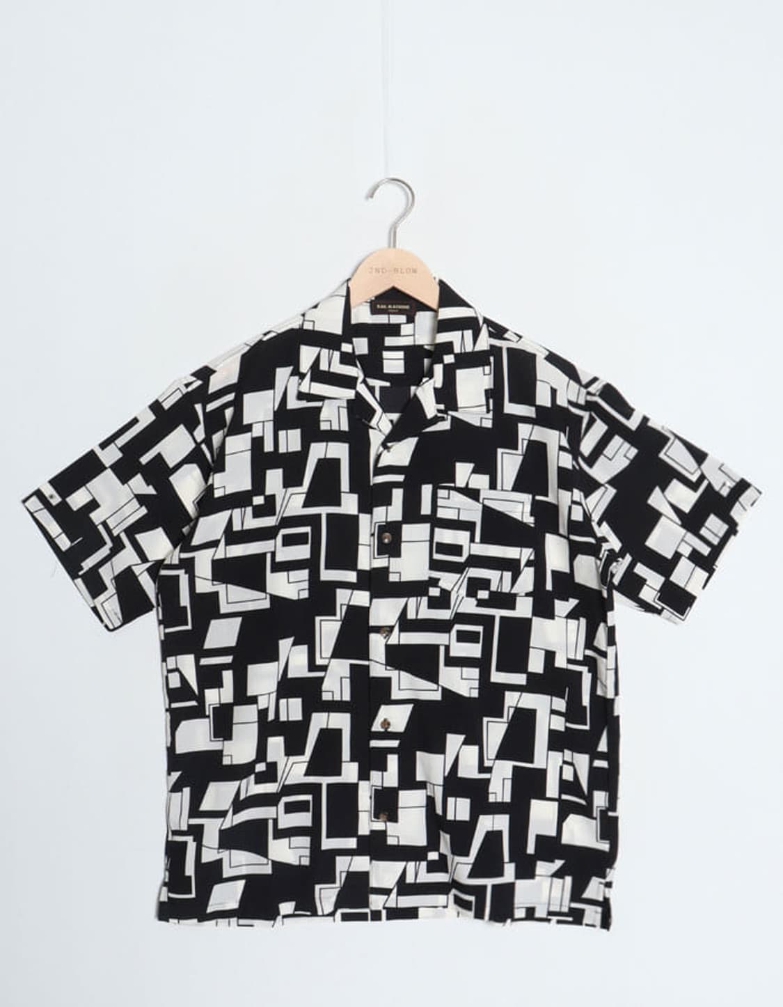 RAG MACHINE Geometric Pattern Shirts 상품이미지4