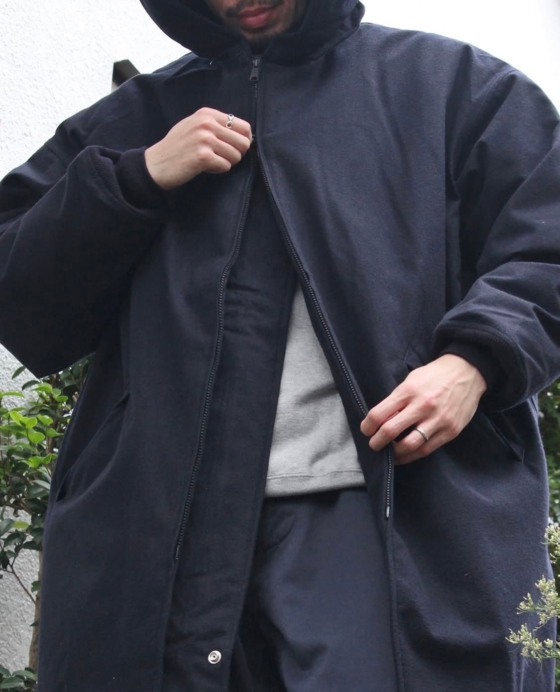 나나미카 울 고어텍스 다운 코트 L 상품이미지2