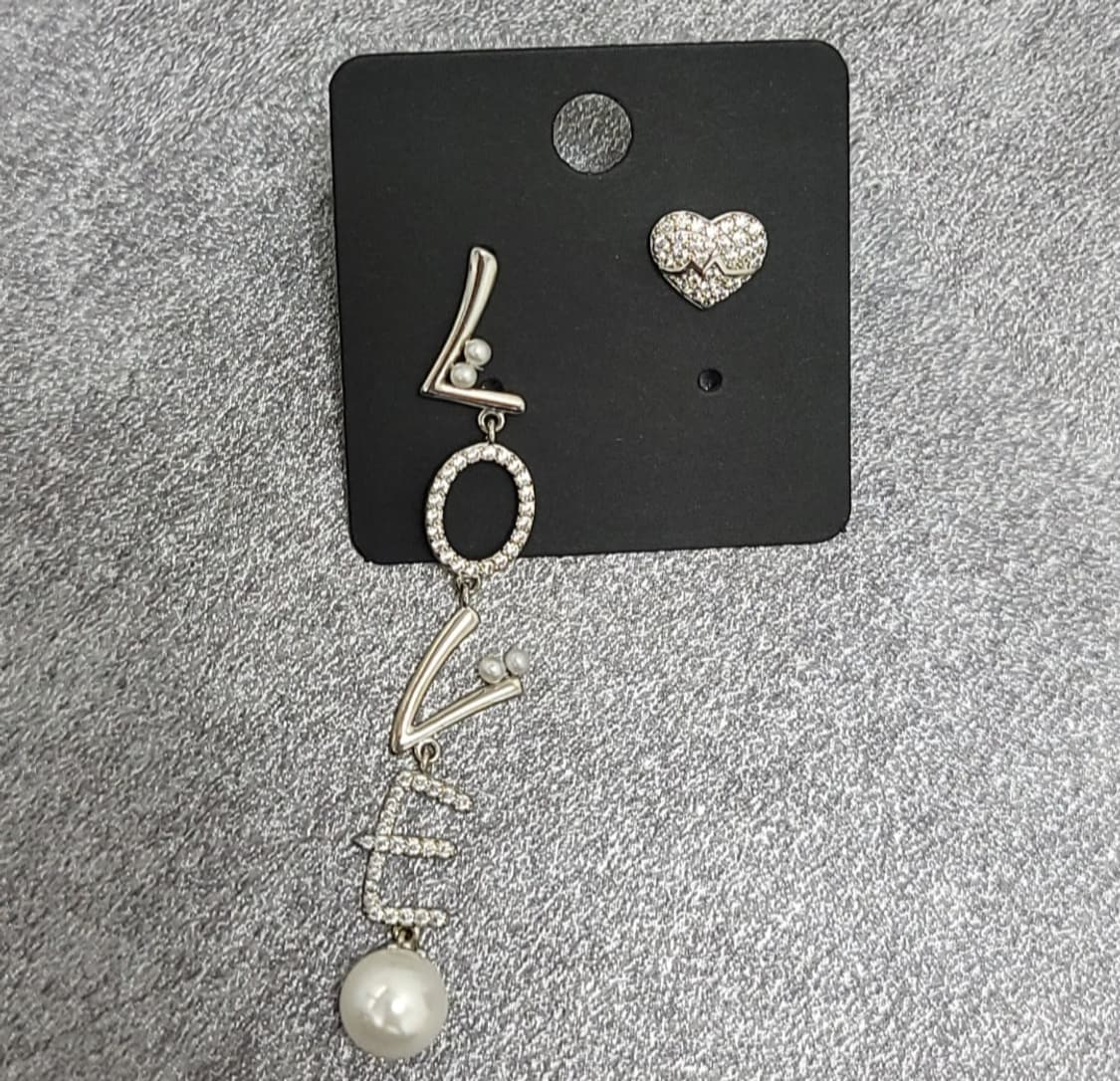 LOVE earrings set 상품이미지4