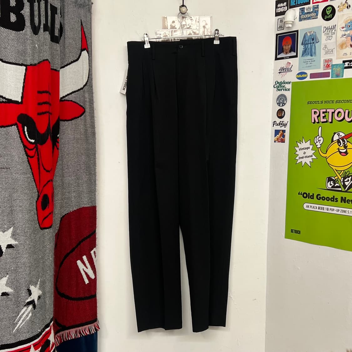 요지아마모토 울 투턱 트라우저 팬츠 상품이미지1