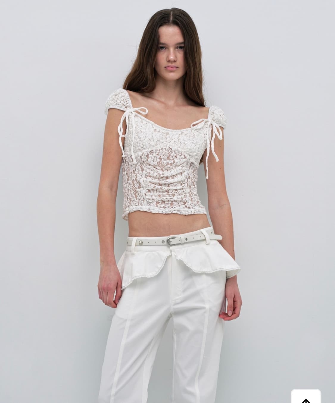 세릭 셔링 하프 탑 상품이미지4