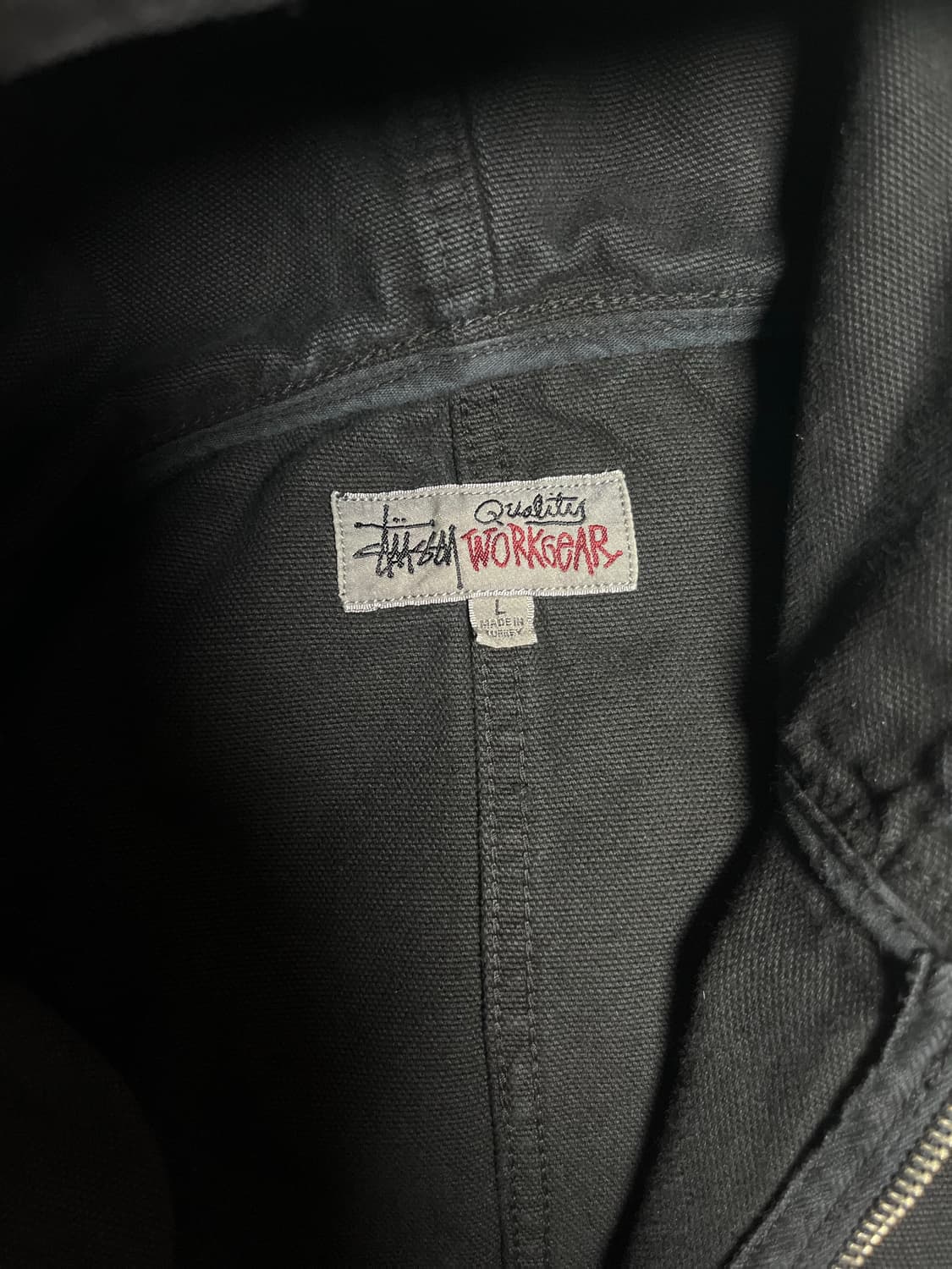 스투시 언라인드 캔버스 워크자켓L 상품이미지5