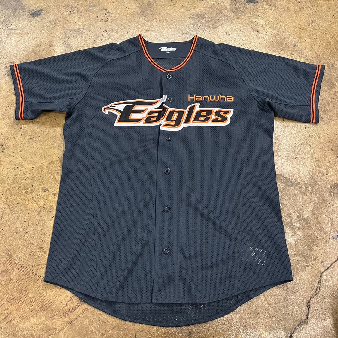 [ 100 ] 한화이글스 노마킹 반팔 야구 유니폼 b8 상품이미지2
