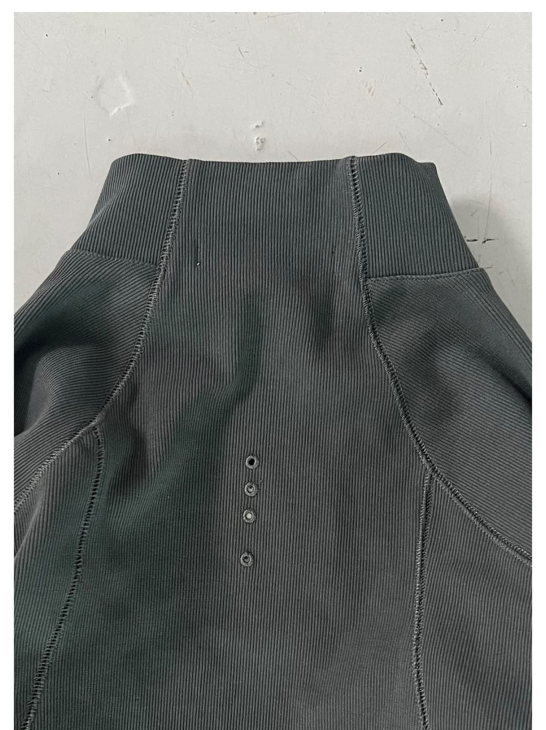 MPa RIBBED ZIP JACKET (CHARCOAL) (급처) 상품이미지7