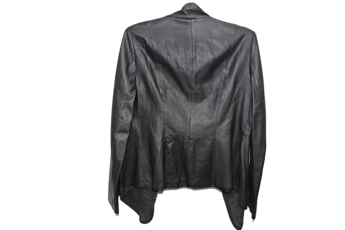 2000s Japan 드레이프 램스킨 레더 자켓 상품이미지6