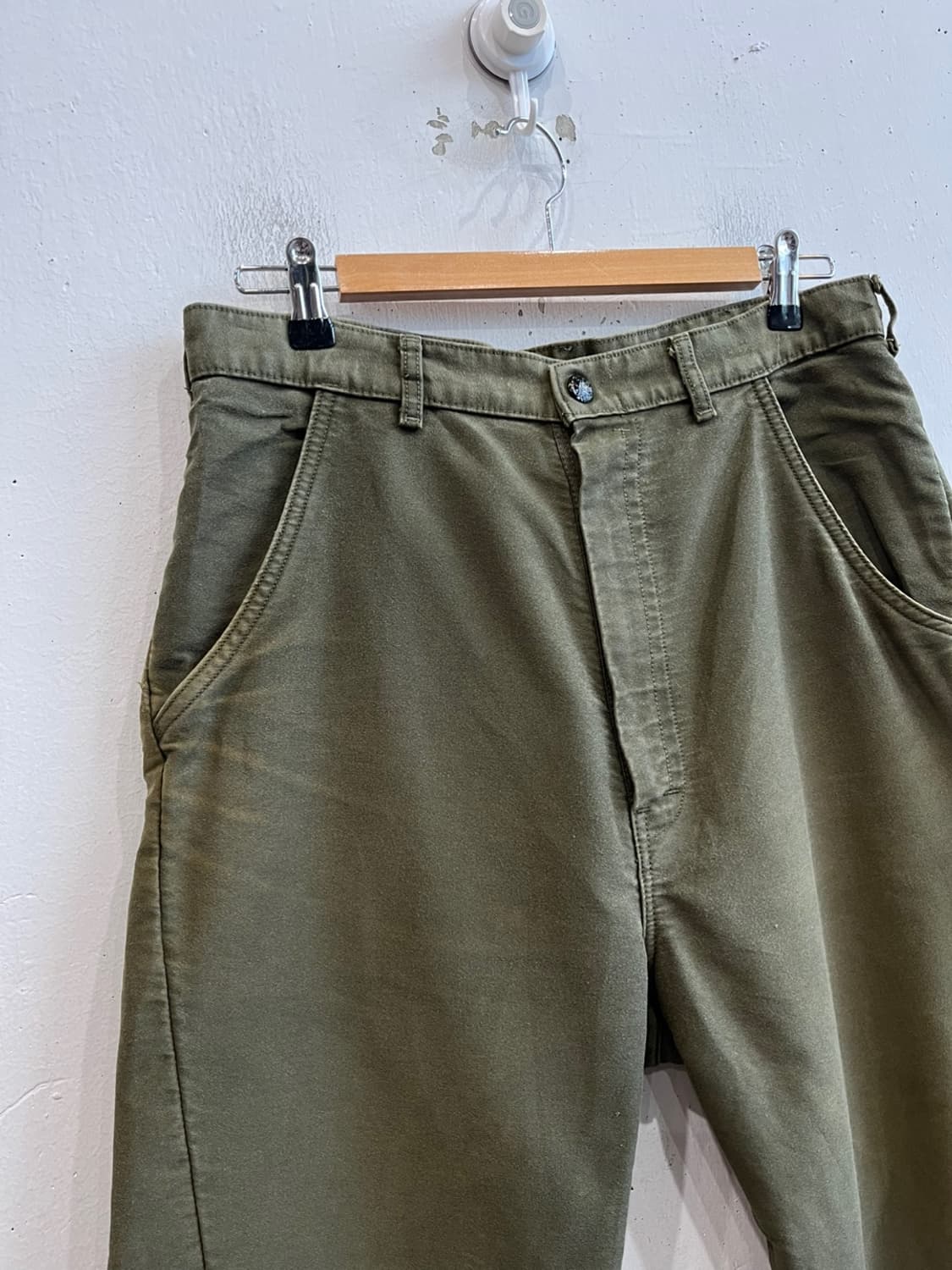 SUNNY SPORTS 밀리터리 카키 팬츠 Made in JAPAN 상품이미지4