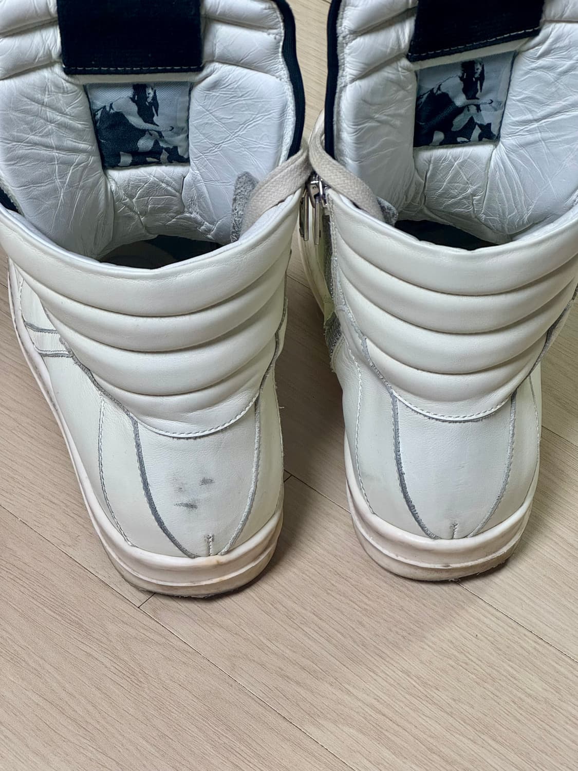 [릭오웬스] 지오바스켓 LPO 밀크 41.5 상품이미지3