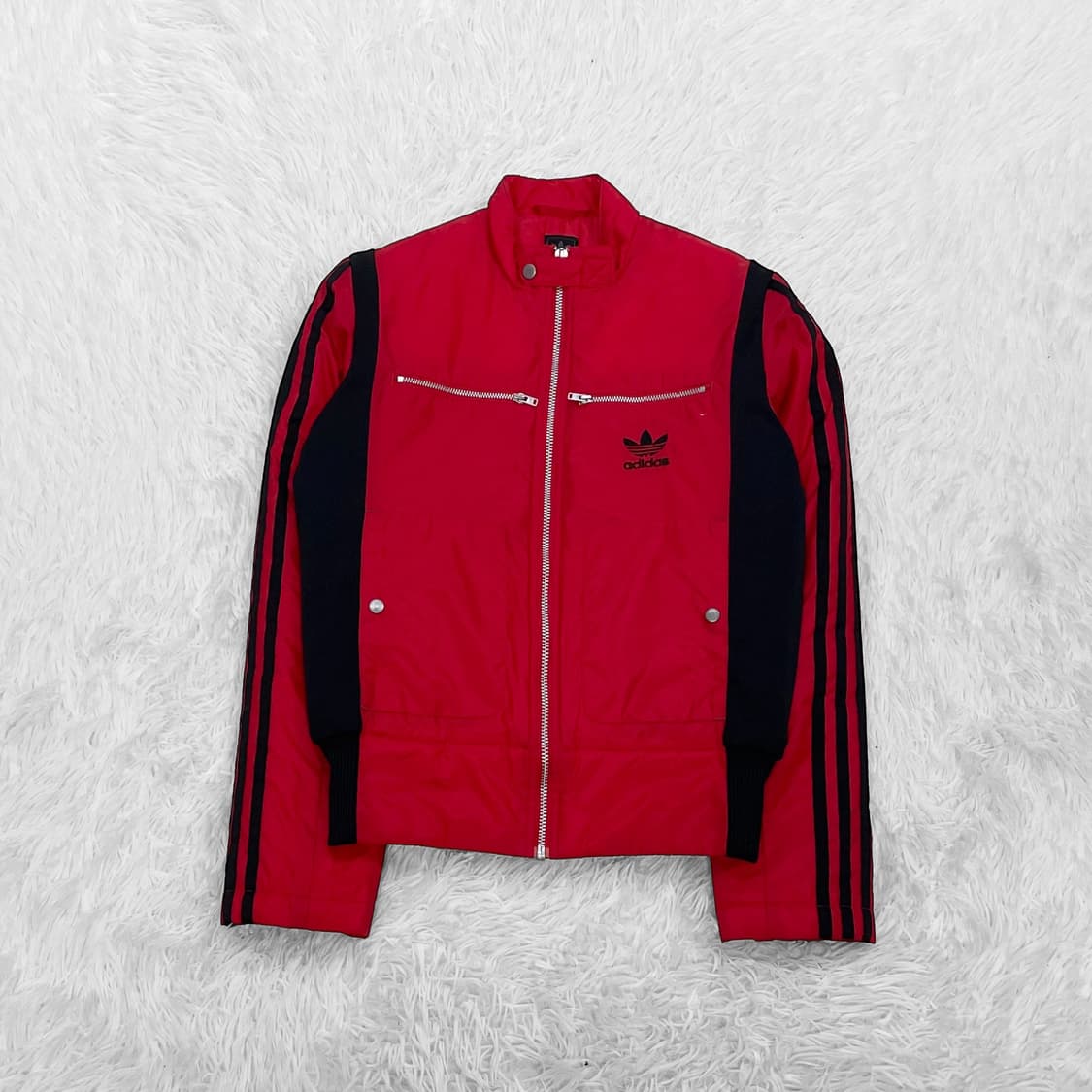 아디다스 프란체스카 레이싱 패디드 자켓 레드 상품이미지2