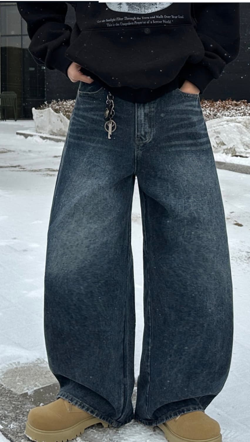 진청,흑청,코튼팬츠 XL 상품이미지1