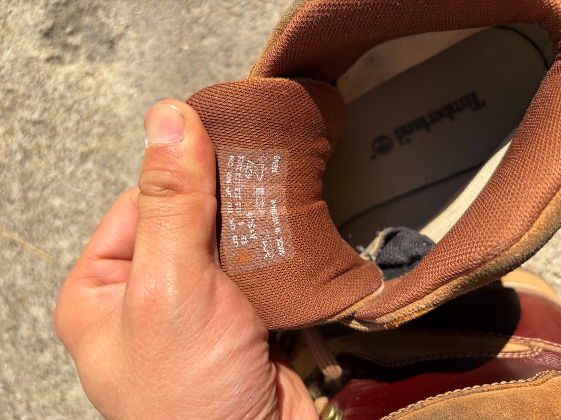 275) Timberland 브라운 워터프루프 레더 하이커 부츠 상품이미지7