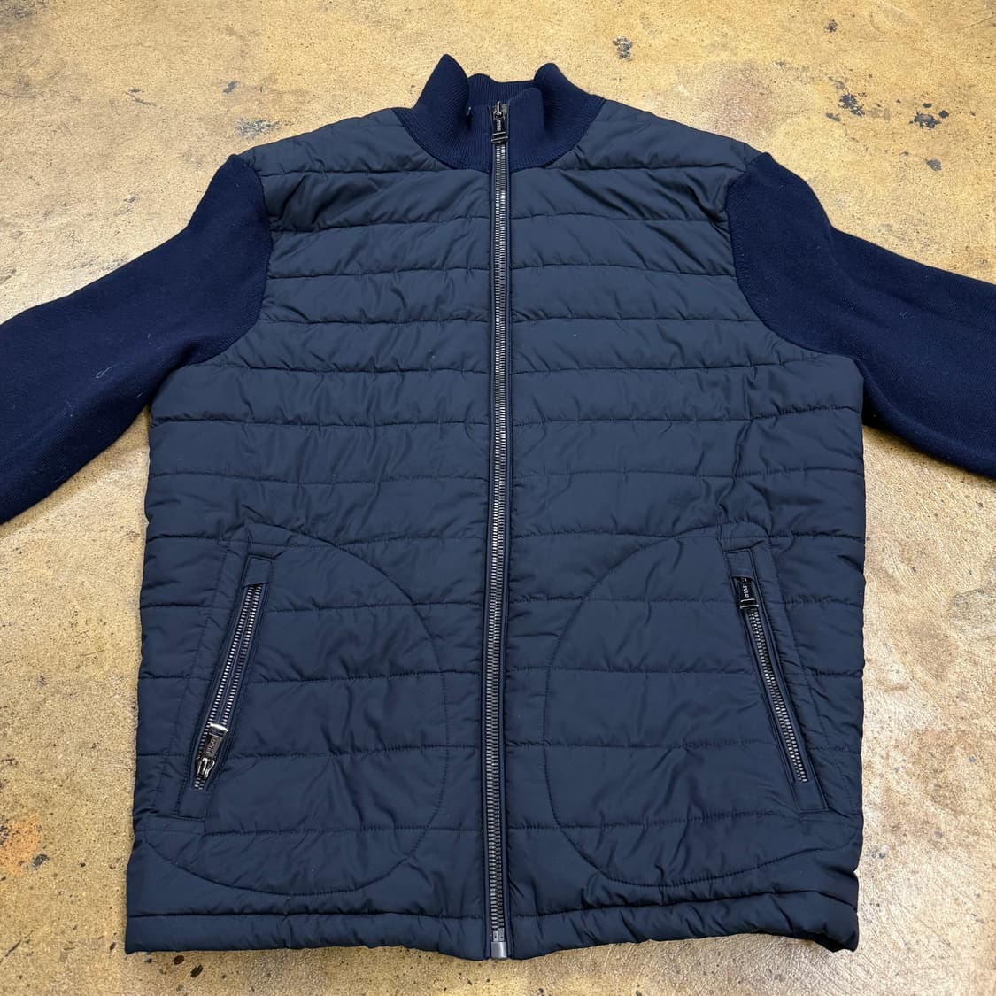 [정품/M] 폴로 랄프로렌 니트 퀄팅 패딩 자켓 b8 상품이미지3