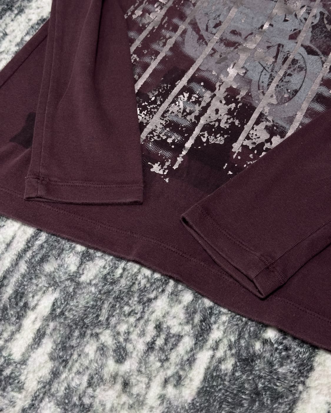 {Nicole Club} Punk Graphic Long Sleeve   상품이미지6