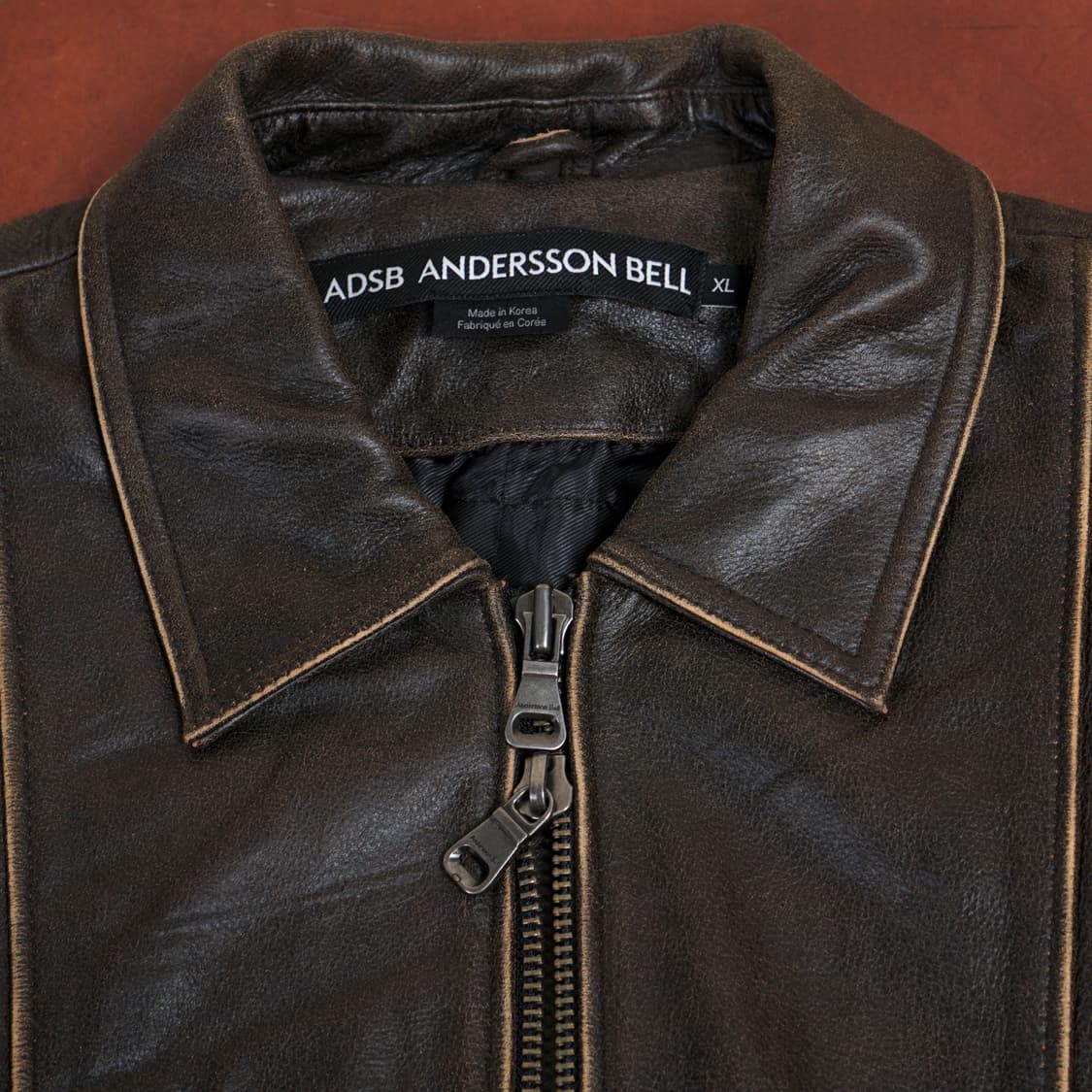 앤더슨벨 드레젠 카우 레더 자켓 상품이미지8