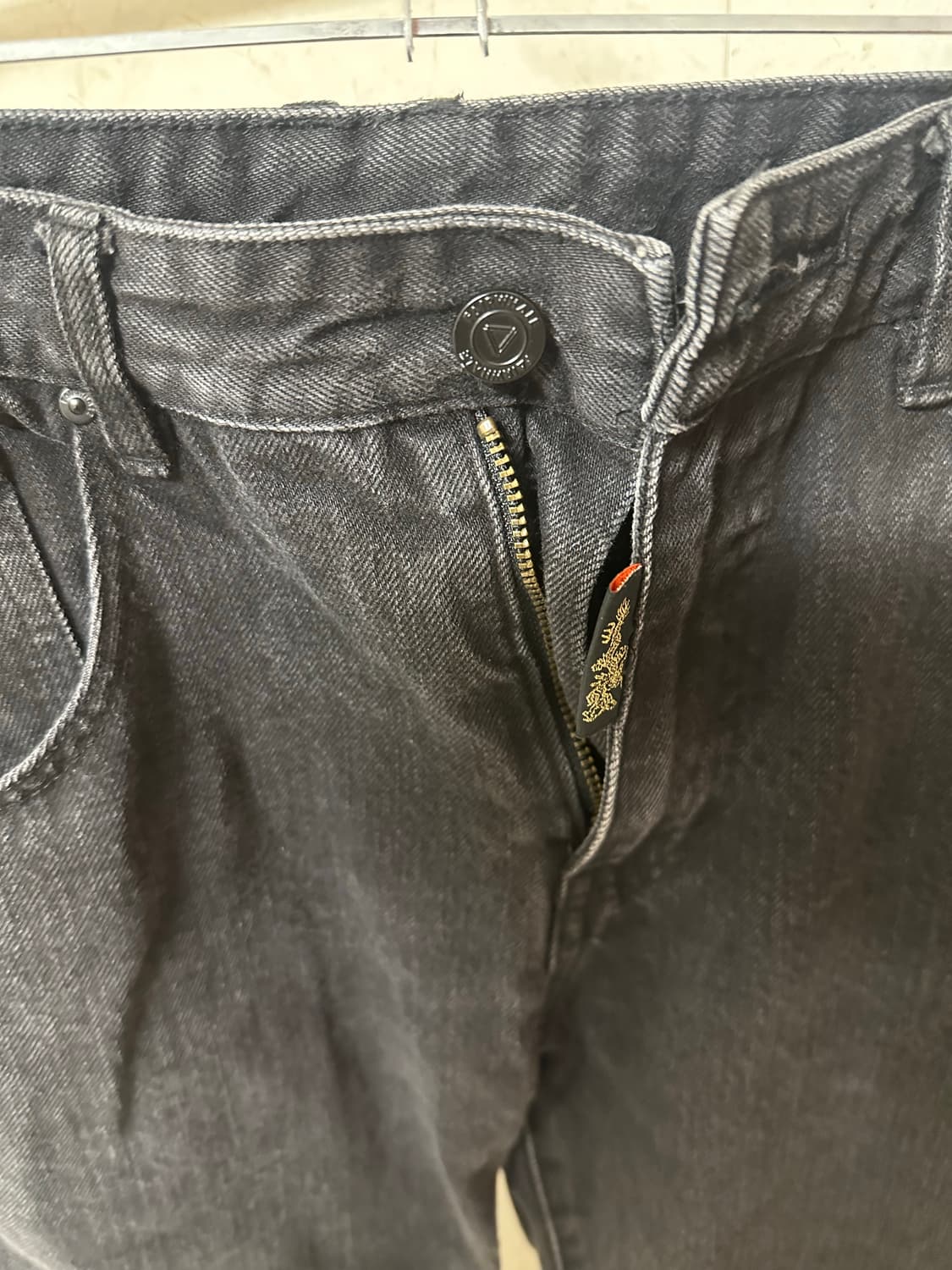 오리엔탈 빈티지 용자수 블랙 진 29-31 상품이미지5