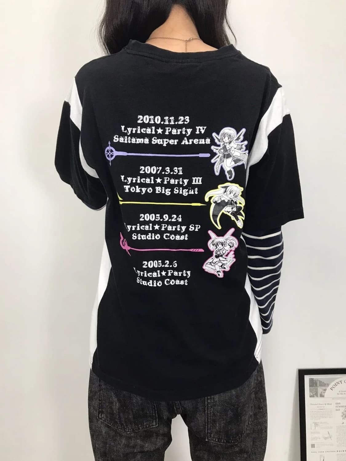Nanoha Lyrical Party V Tour Tee 상품이미지2