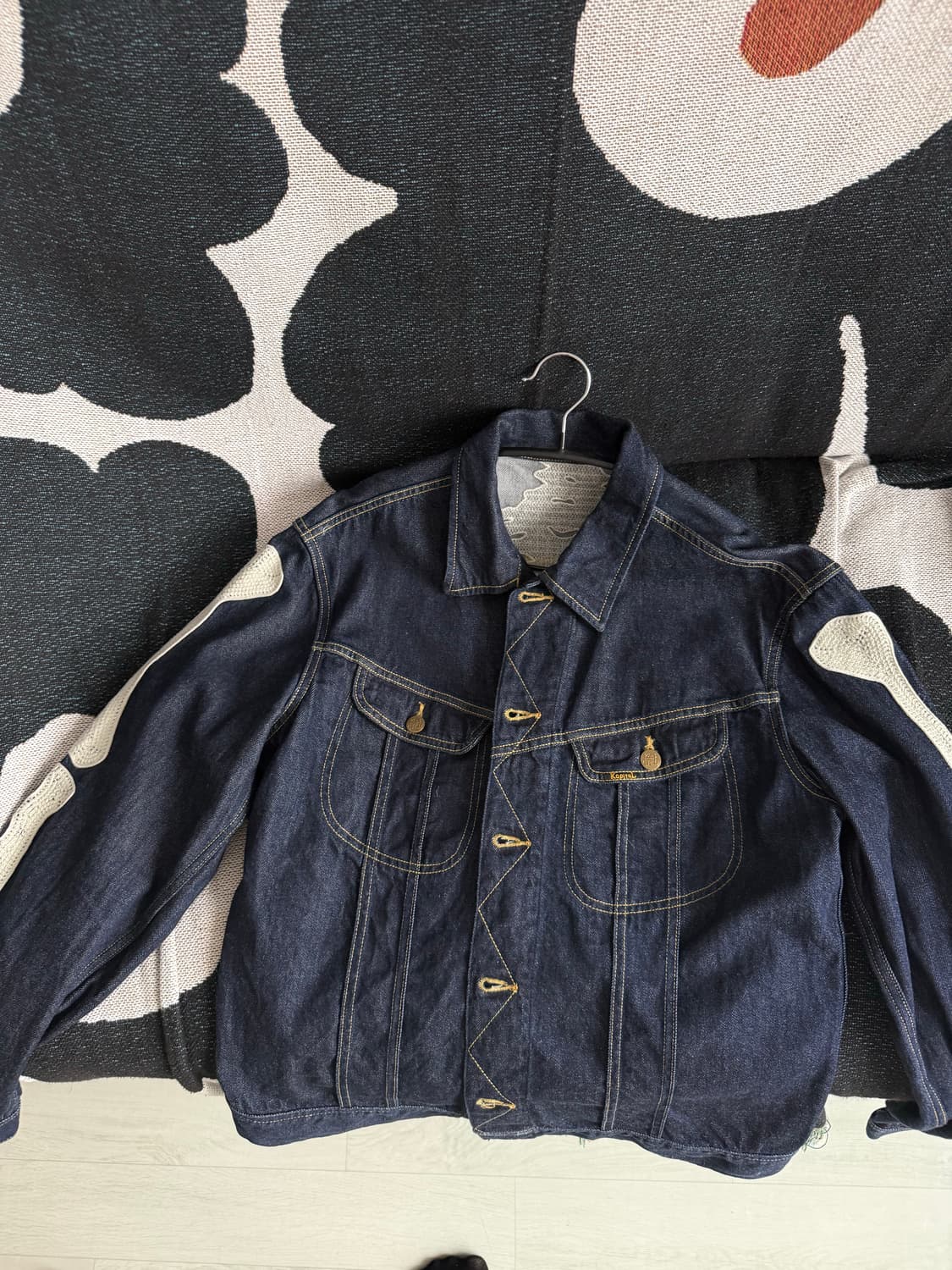 캐피탈 11.5온즈 데님 멕시칸 턱시도 웨스터너 본 자켓 인디고 46 상품이미지2