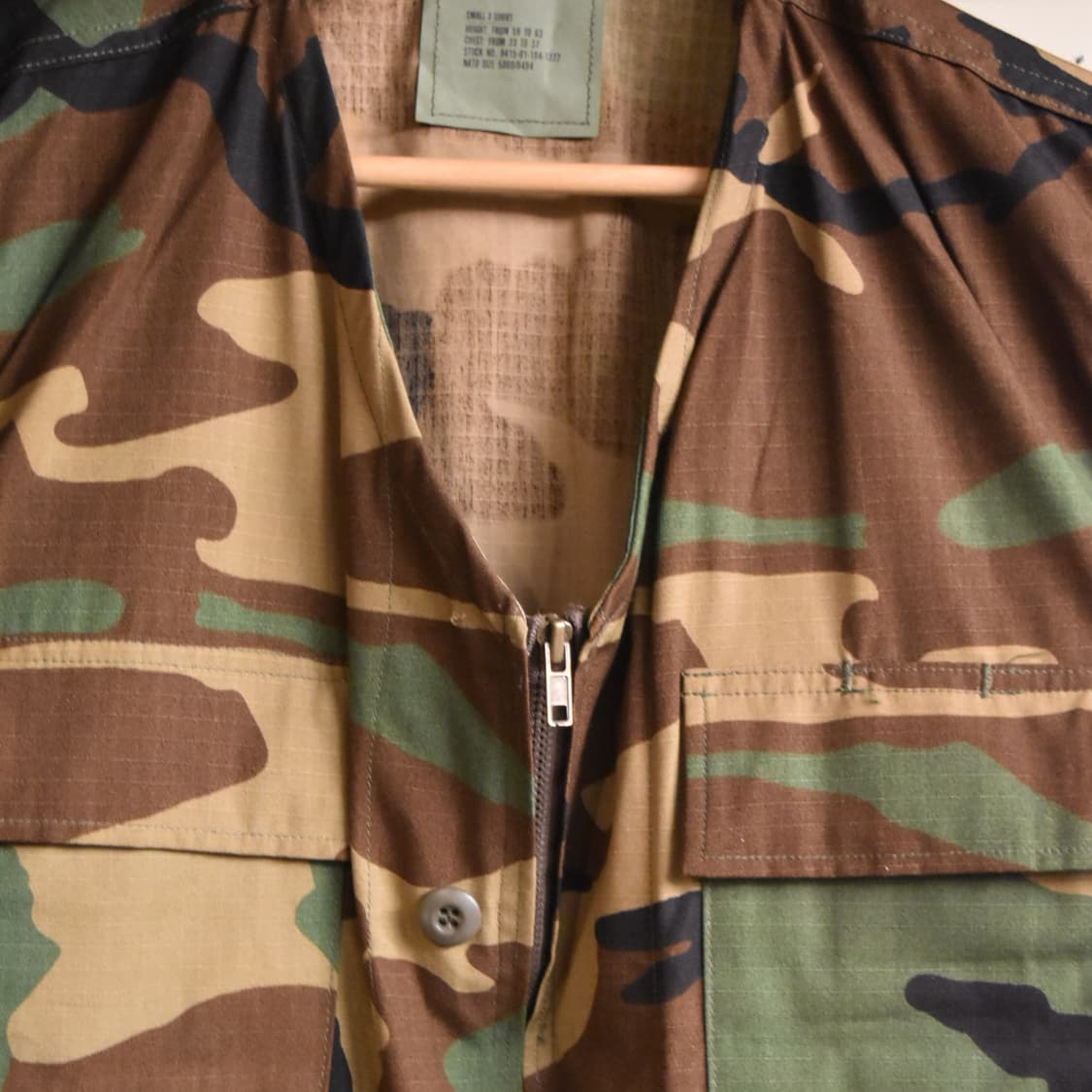 미군 우드랜드 커스텀 베스트 95-100 미사용품 상품이미지4
