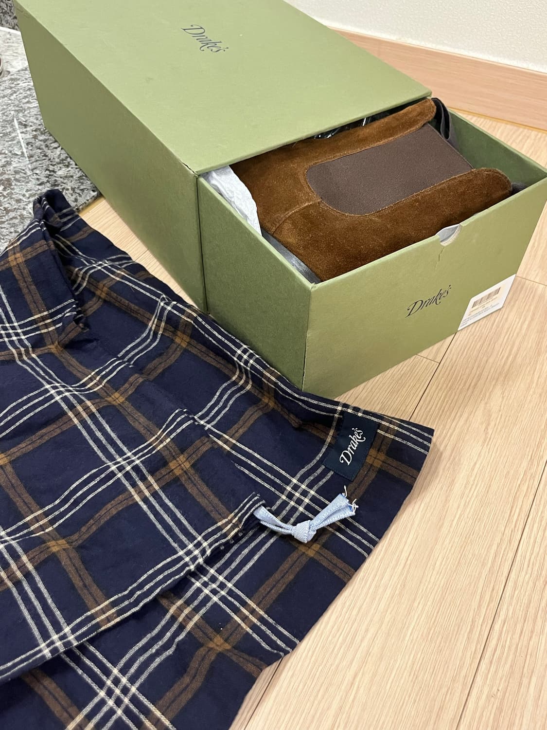 드레익스 첼시 부츠 토바코 (스너프) 스웨이드 UK8 상품이미지3