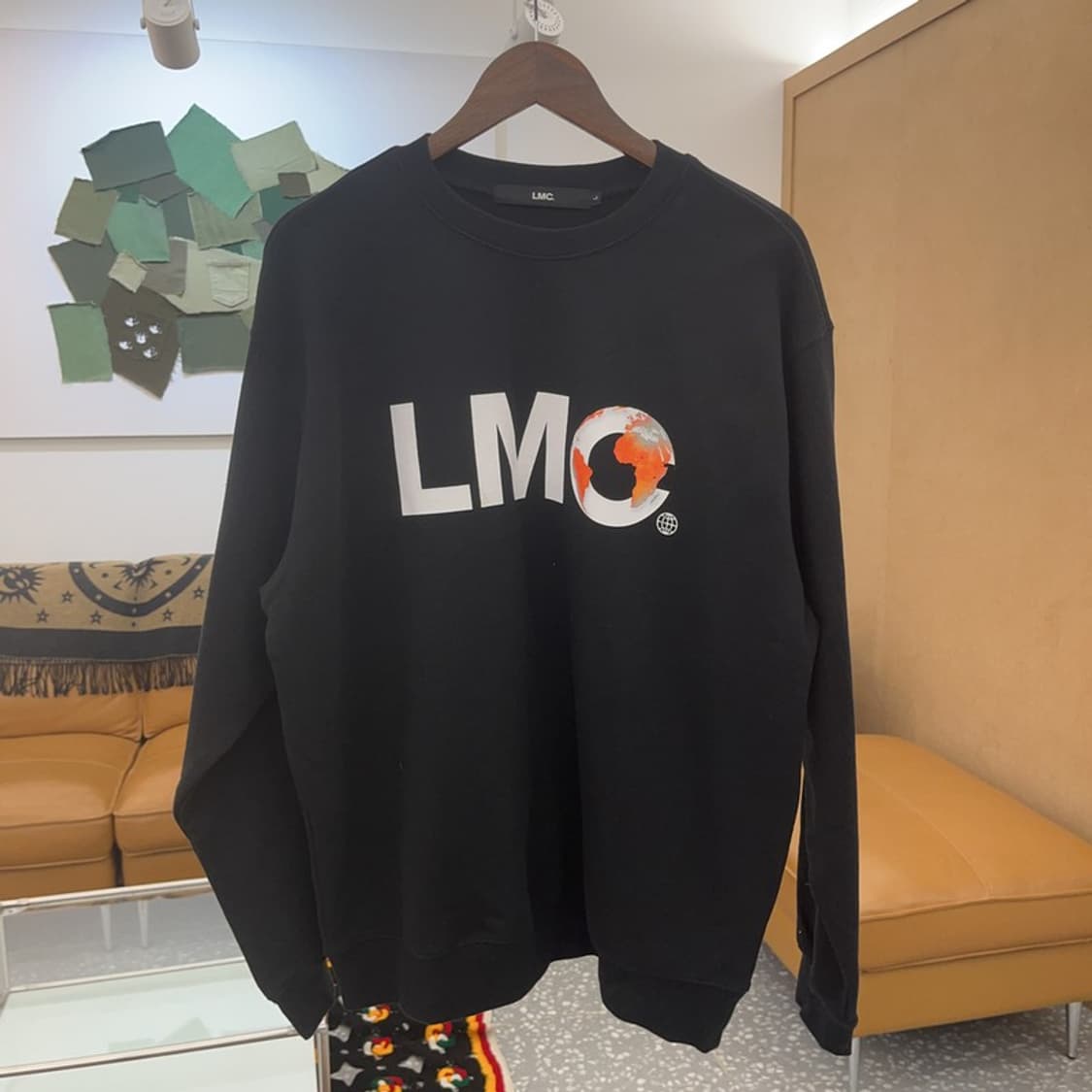 LMC 미드로고 백프린팅 맨투맨 스웻셔츠 L C06478 상품이미지3