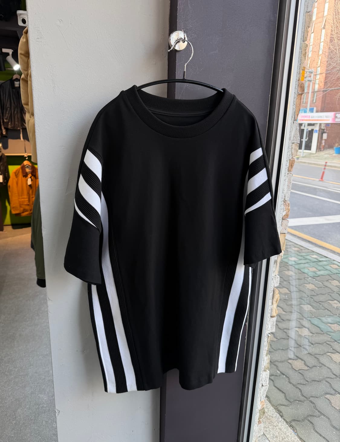 105/ 시스템옴므 사이드 스트립 니팅 반팔 상품이미지2