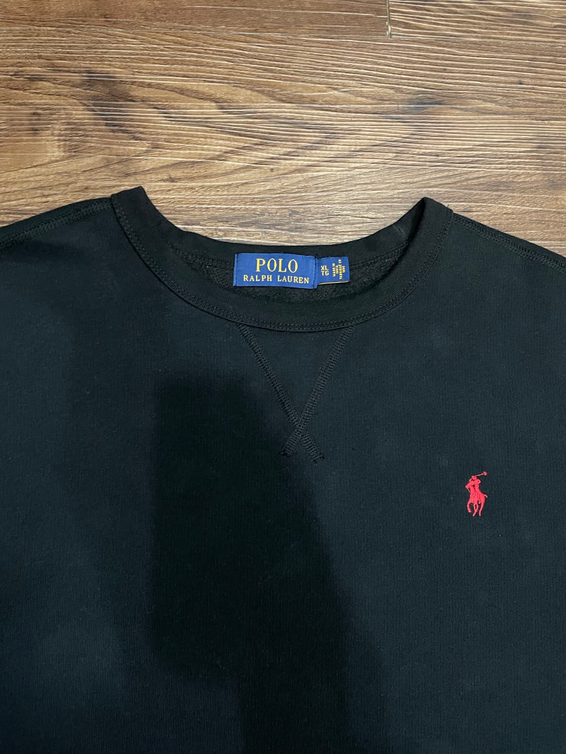 폴로 랄프로렌 스웻셔츠 맨투맨 블랙 상품이미지2