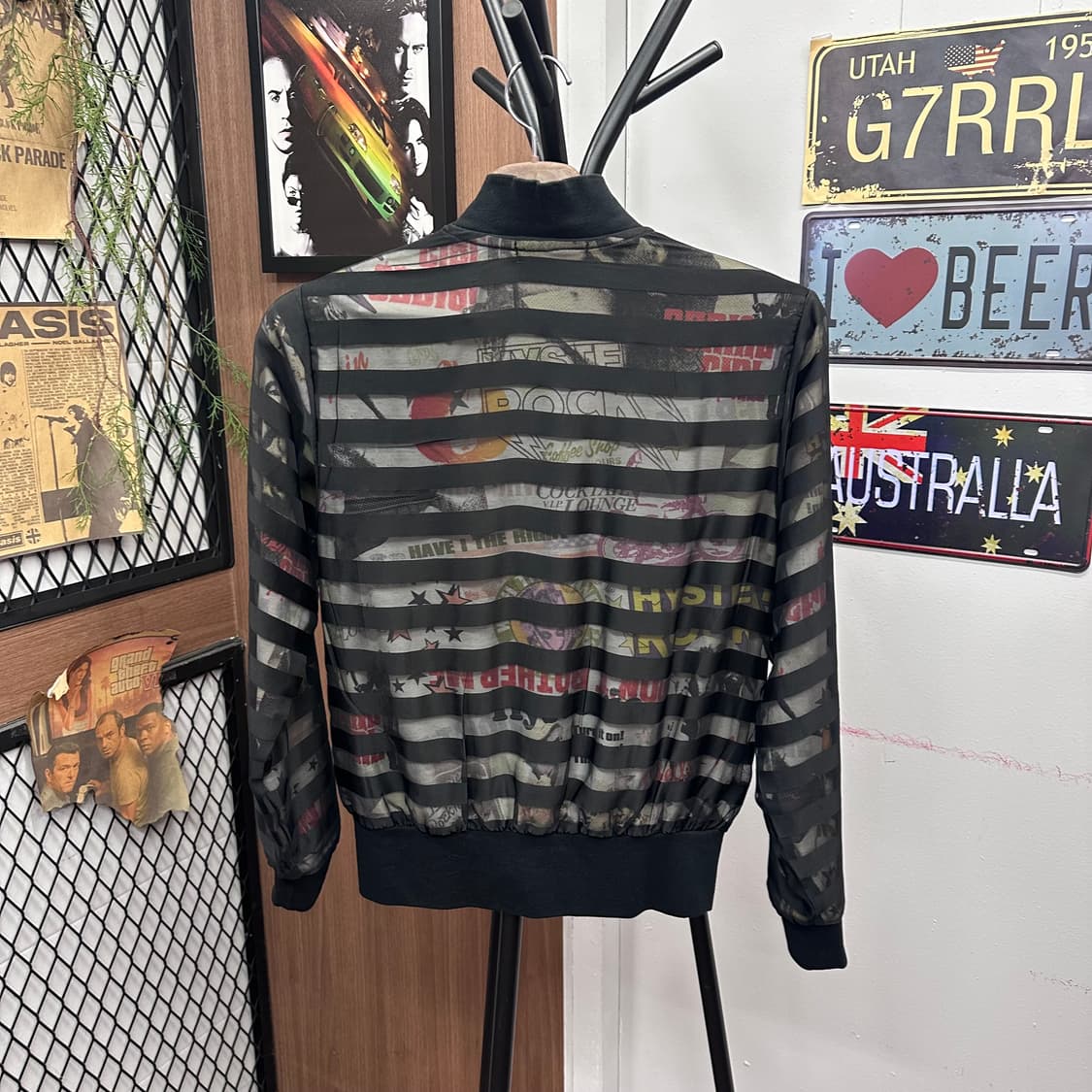 Hysteric Glamour, Striped Blouson Jacket 상품이미지2