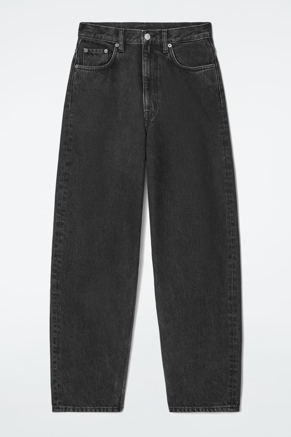 COS(코스) 와이드 레그 데님 트라우저 / 26사이즈 (워시드 블랙) 상품이미지1