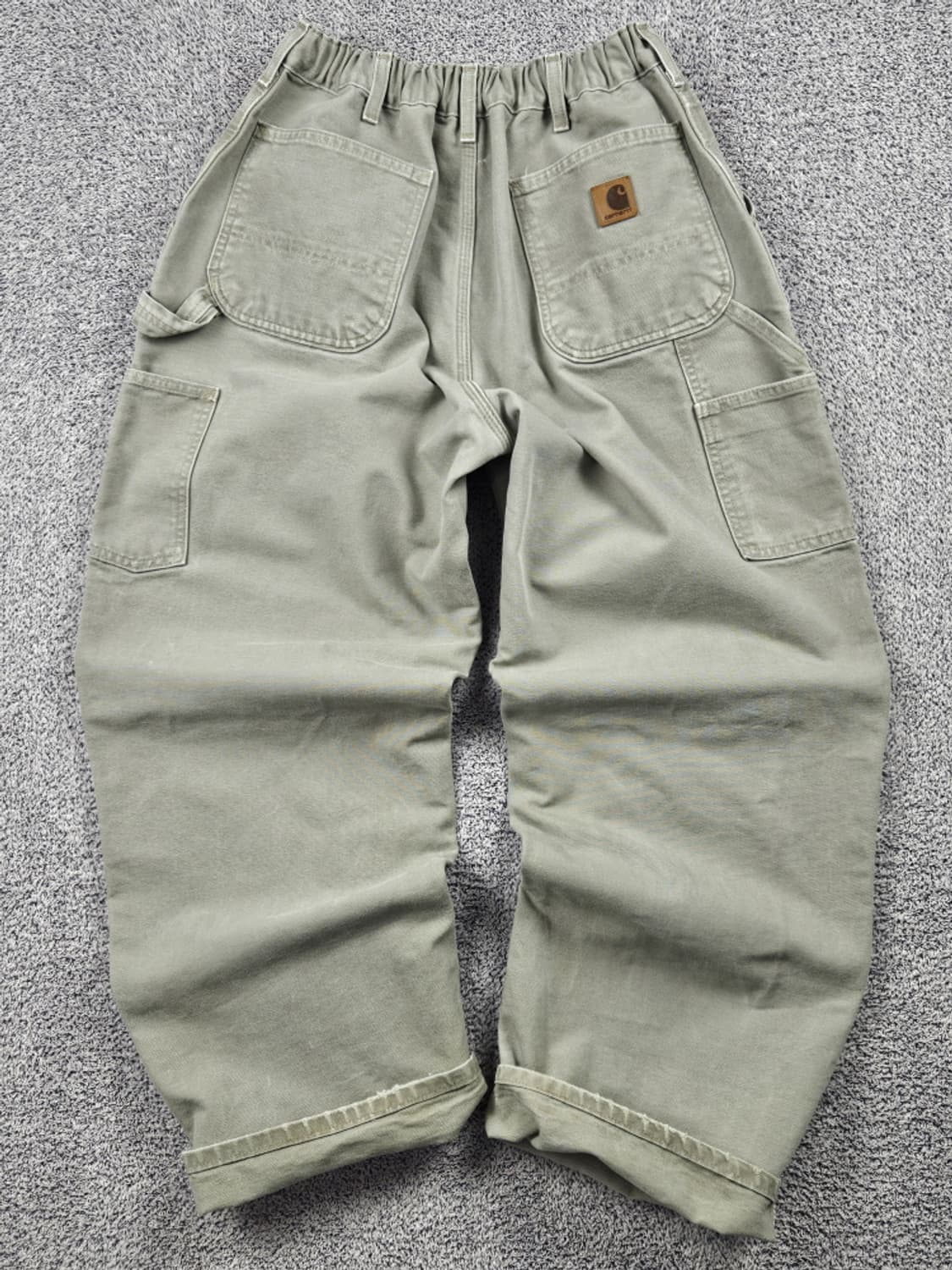 칼하트 밴딩 패치드 커스텀 카펜터 워크 팬츠 (38X32) / 10348 상품이미지4