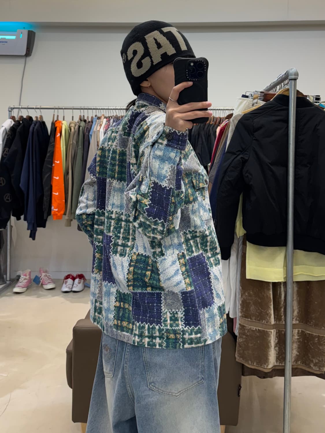 80s Break off 패치워크 셔츠 상품이미지6