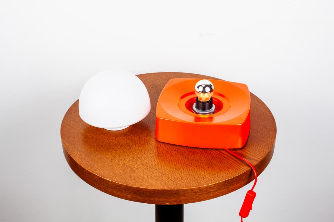 70년대 독일 빈티지 벽조명 hp leuchten 오렌지 상품이미지2