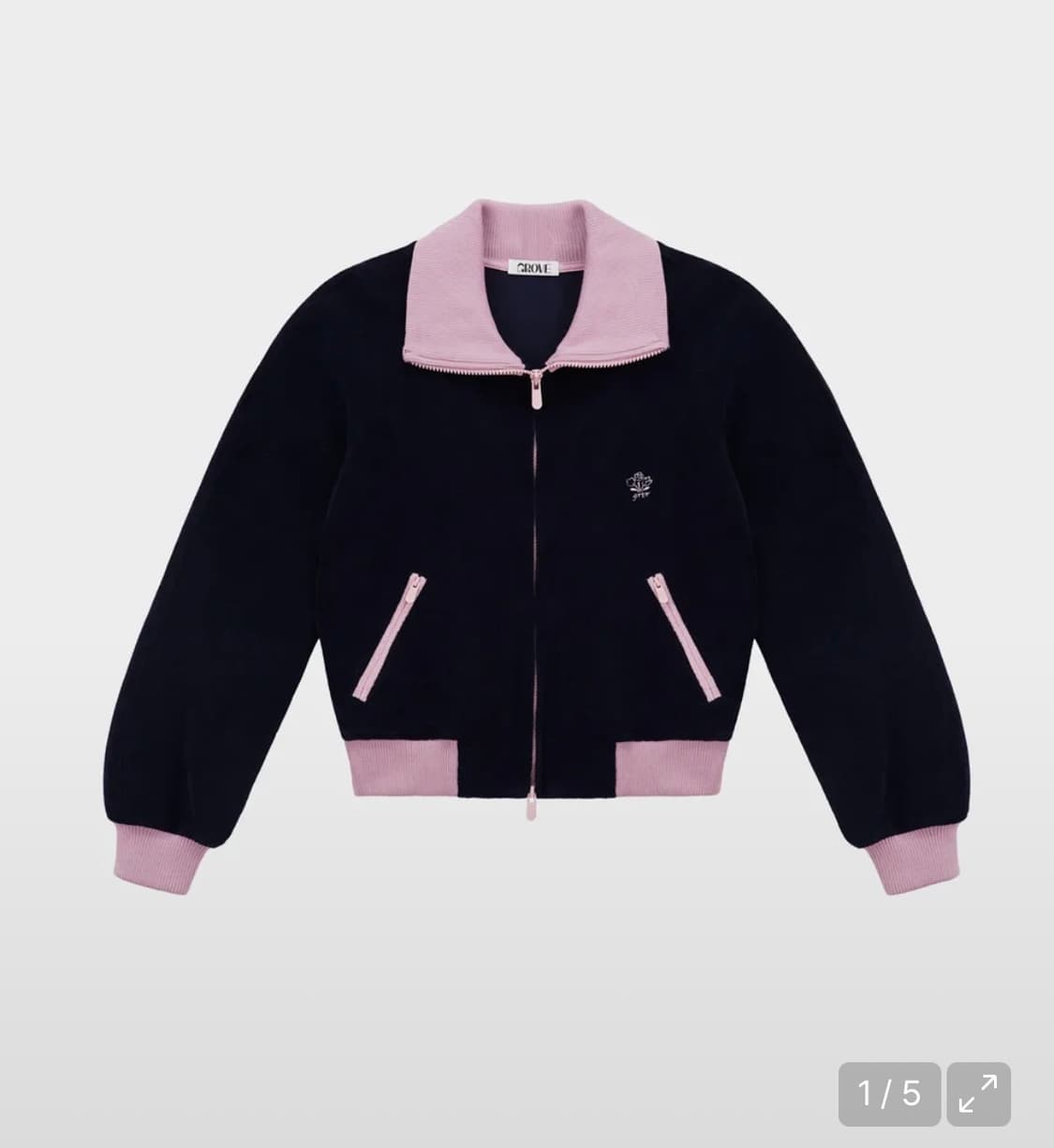 그로브 라일리 점퍼 네이비 팔아요 상품이미지1