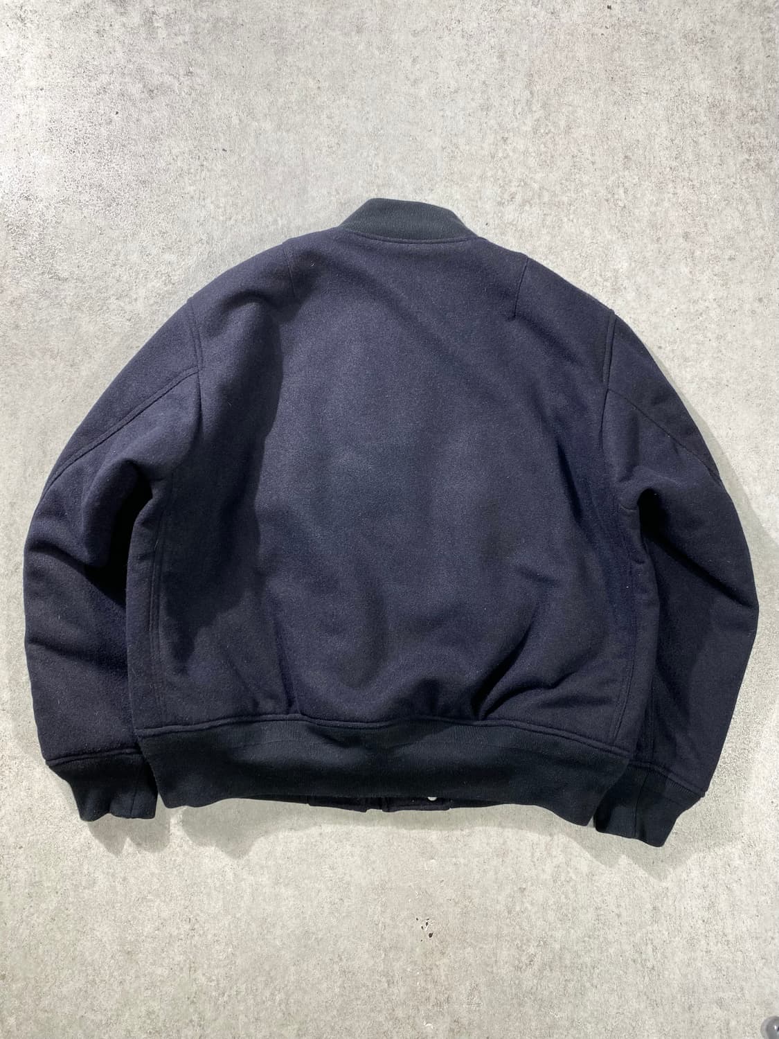 [M] 유니클로x엔지니어드 가먼츠 다크 네이비 울 블루종 자켓 상품이미지6