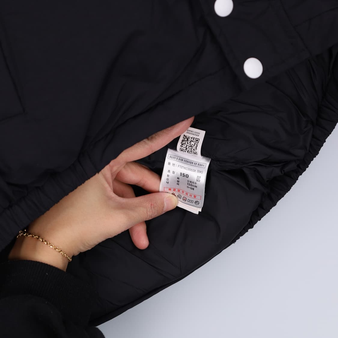 [150] 휠라 키즈여성 그래픽 패딩점퍼 1128HR1 상품이미지6