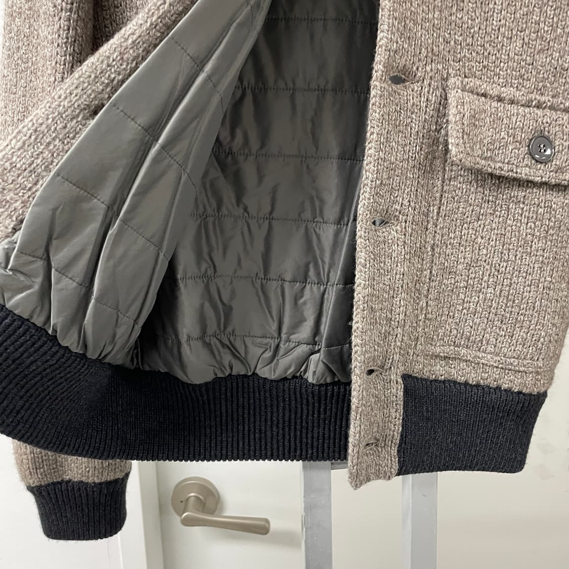 자노네 누빔 니트 자켓 46 상품이미지6