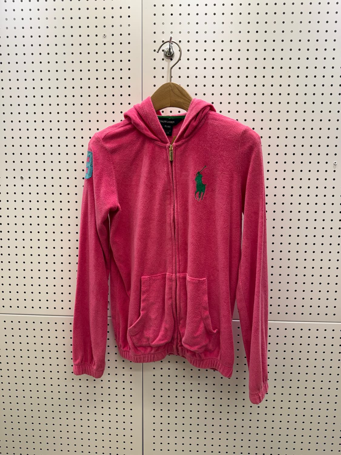 랄프로렌 핑크 빅포니 후드집업 U1032 상품이미지2