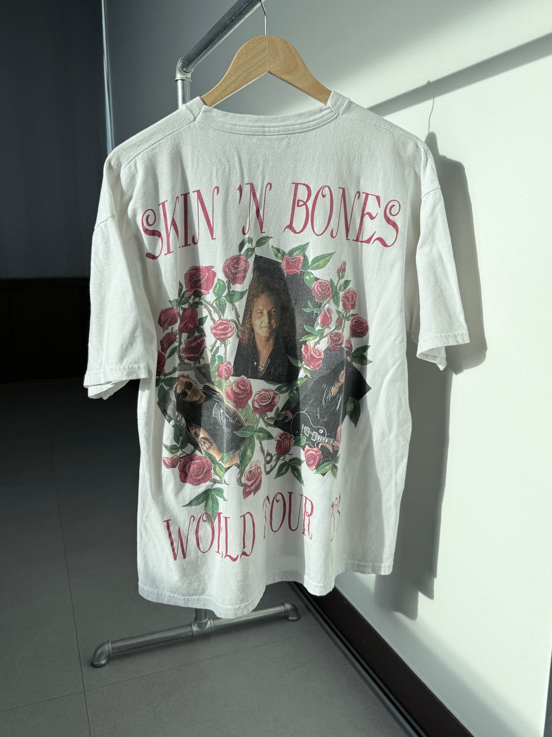 (XL)Guns N Roses 1993 Tour band T shirt 상품이미지2