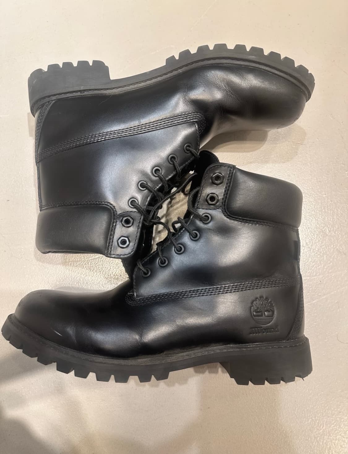 [275] JJJJOUND 팀버랜드 6인치 프리미엄 부츠 블랙 상품이미지2
