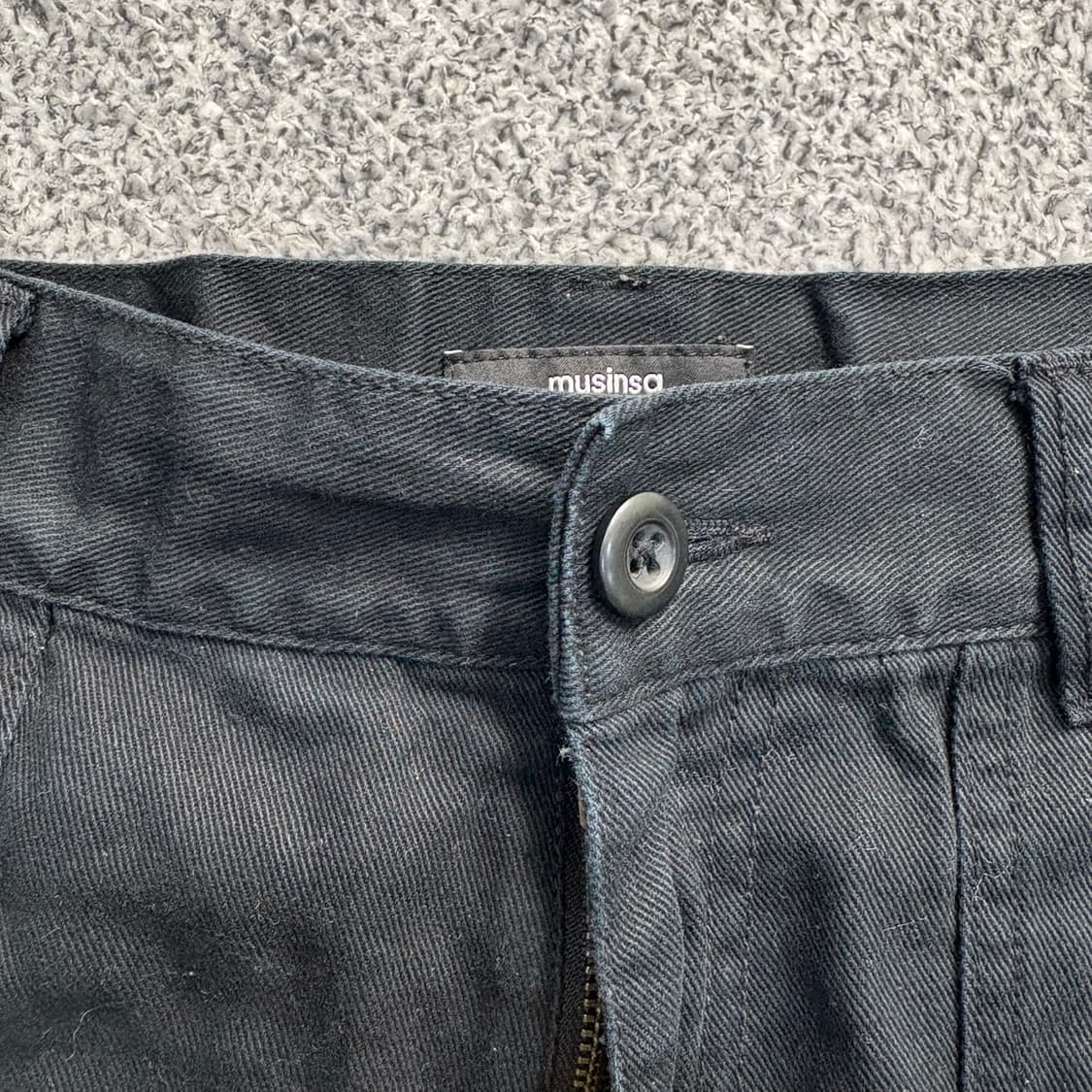 33 무신사스탠다드 면바지 치노(단추X) 0413J 상품이미지2