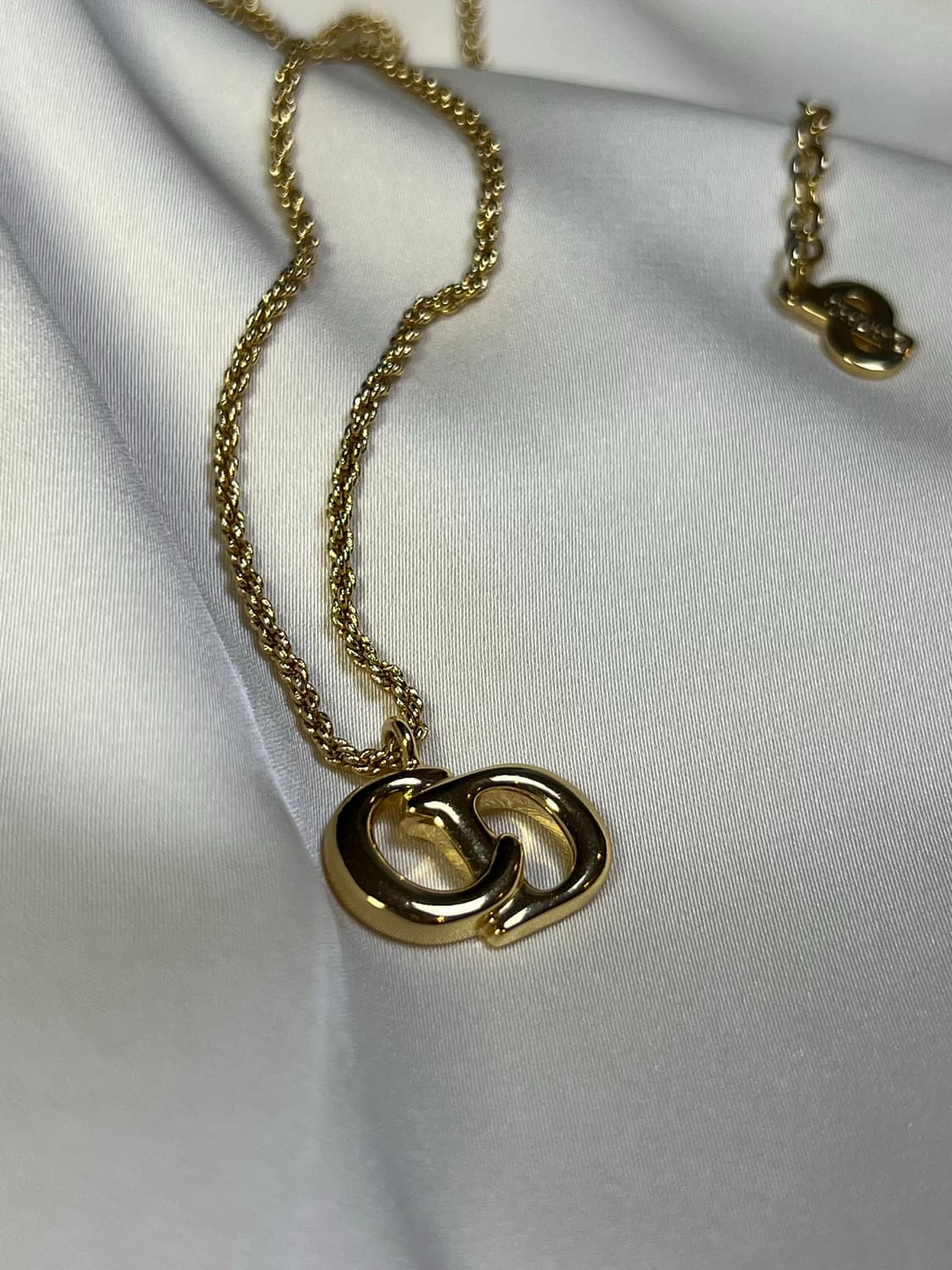 디올 CD 예리 목걸이 골드 상품이미지5