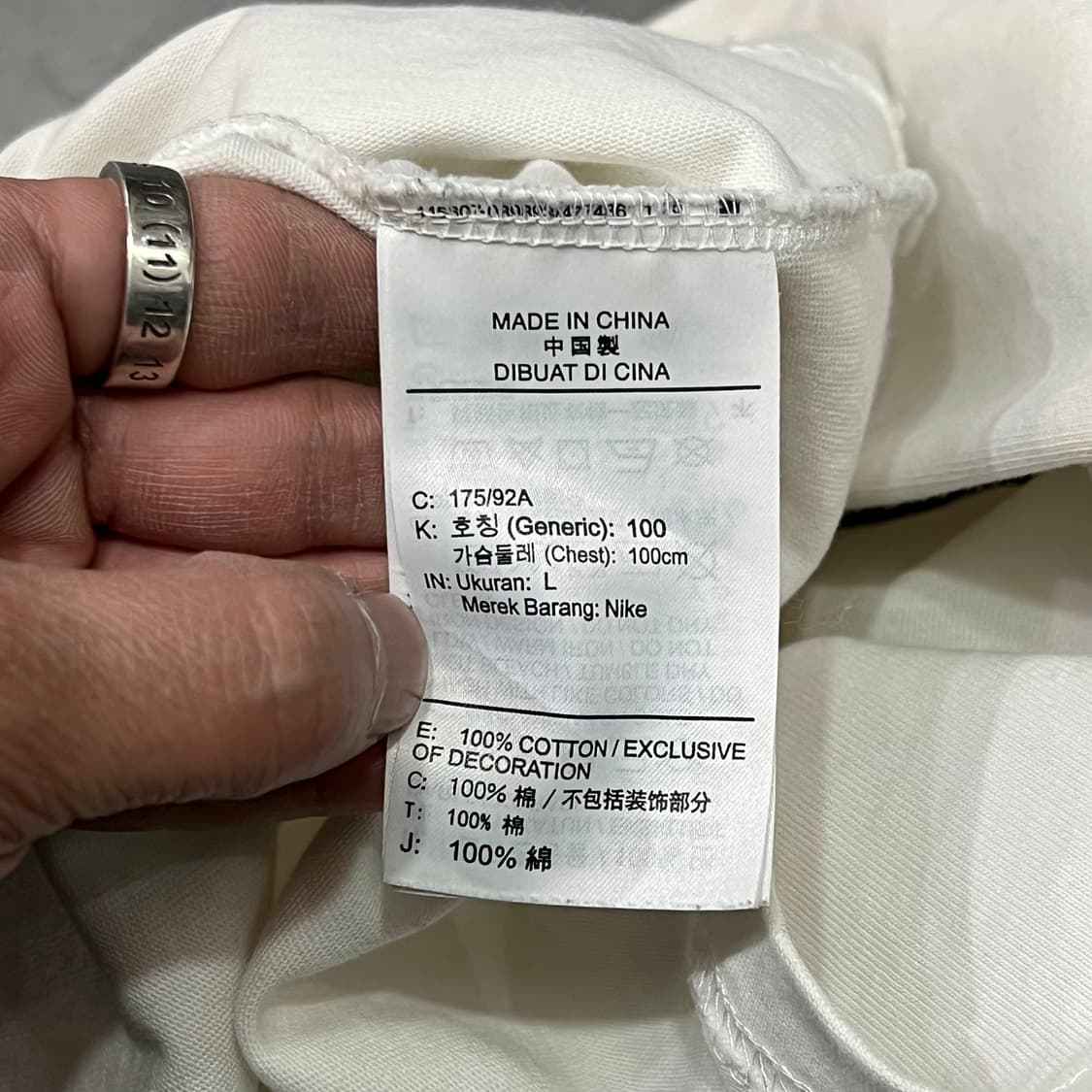  나이키 x 스투시 ss링크 롱슬리브 y15085 상품이미지7