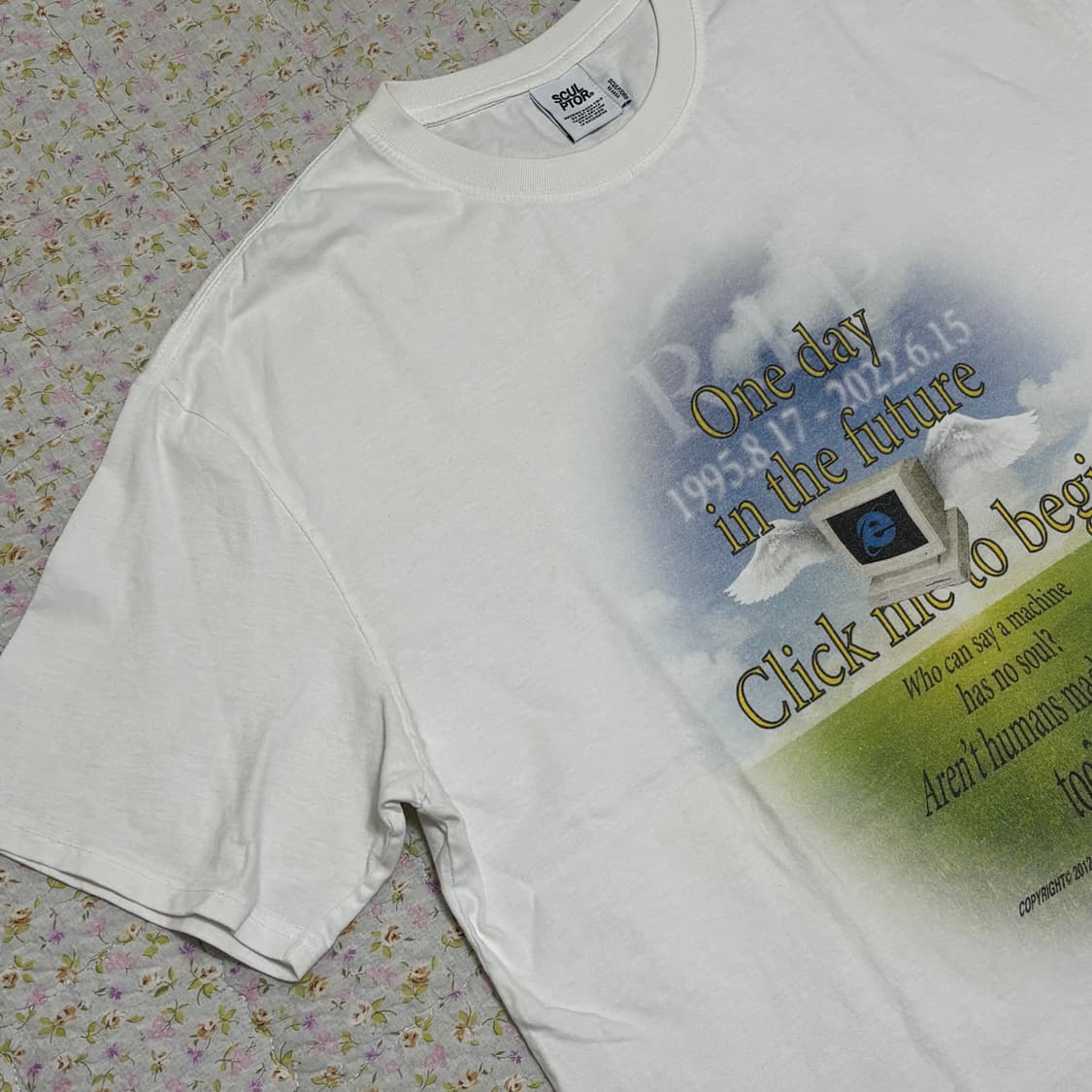 스컬프터 Window Memorial 티셔츠 (남녀공용) 상품이미지4