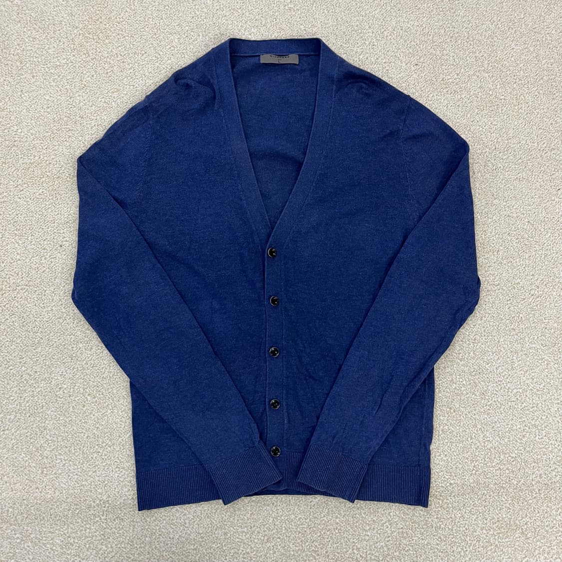 [L] 지오다노 브이넥 니트가디건 1030MR3  상품이미지1